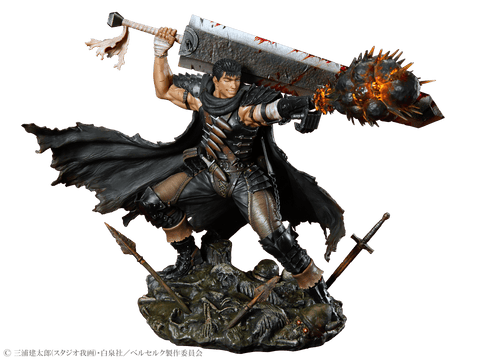 Berserk Guts Black Swordsman Version 1/7 Scale Popculture Tengoku