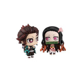 ChimiMega Buddy Series Tanjiro Nezuko Kamada Close Siblings Set Demon Slayer ChimiMega Buddy Series! MegaHouse
