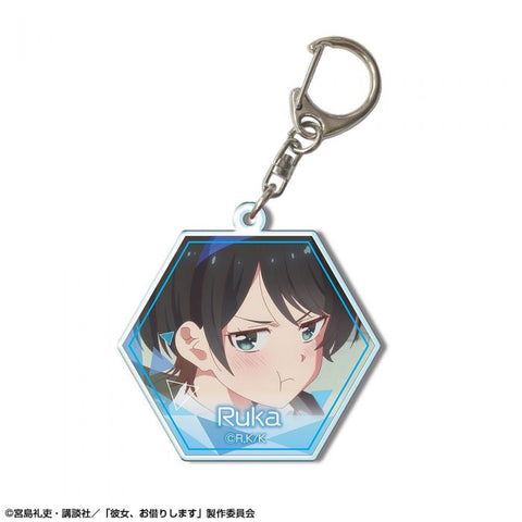 Ruka Sarashina (Ver A) Acrylic Keychain Rent A Girlfriend Keychain Keychain